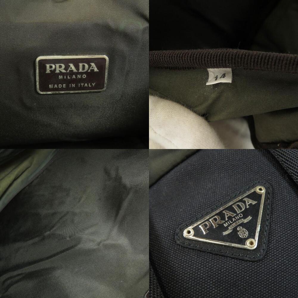 Prada Logo Backpack Rucksack Daypack - Picture 6 of 11